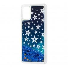 Чехол для Samsung Galaxy A51 (A515) Блестки вода new stars