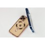 Чохол для iPhone 12 Pro Fibra Chrome MagSafe rose gold