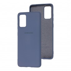Чохол для Samsung Galaxy S20+ (G985) Silicone Full лавандовий сірий