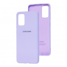 Чехол для Samsung Galaxy S20+ (G985) Silicone Full фиалковый
