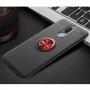 Чохол для Xiaomi Redmi 8 Deen ColorRing з кільцем чорний/червоний