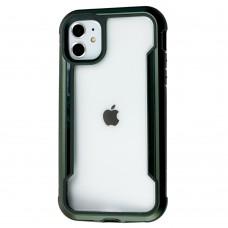 Чехол для iPhone 11 Defense Shield series темно-зеленый