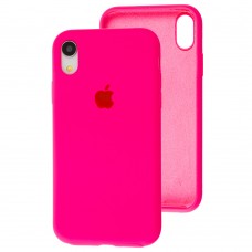 Чехол для iPhone Xr Slim Full shiny pink 