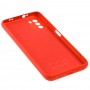 Чехол для Xiaomi Poco M3 Wave colorful красный