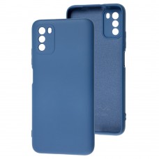 Чехол для Xiaomi Poco M3 Wave colorful blue