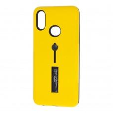 Чохол для Samsung Galaxy A10s (A107) Kickstand жовтий