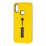 Чехол для Samsung Galaxy A10s (A107) Kickstand желтый