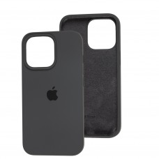 Чехол для iPhone 13 Pro Silicone Full серый / dark grey