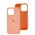 Чехол для iPhone 13 Pro Silicone Full оранжевый / grapefruit