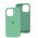Чохол для iPhone 13 Pro Square Full silicone зелений / spearmint