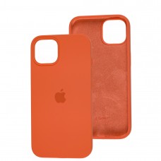 Чохол для iPhone 13 Pro Square Full silicone помаранчевий / kumquat