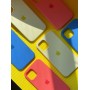 Чохол для iPhone 13 Pro Square Full silicone бордовий / maroon