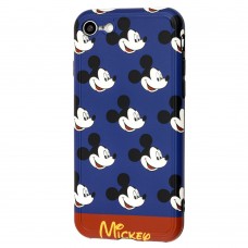 Чехол для iPhone 7 / 8 / SE 20 VIP Print Mickey синий