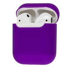 Чехол для AirPods Slim case темно-фиолетовый