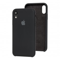 Чохол silicone case для iPhone Xr чорний