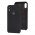 Чехол silicone case для iPhone Xr черный