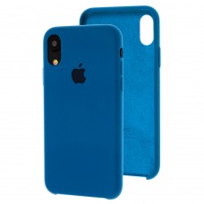 Чохол silicone case для iPhone Xr navy blue