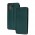 Чехол книжка Premium для Xiaomi Redmi 13C / Poco C65 зеленый