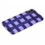 Чохол Violet для iPhone X / Xs glossy "Love" фіолетовий