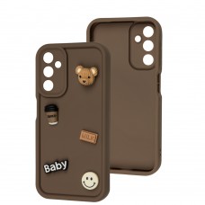 Чохол для Samsung Galaxy A24 (A245) Pretty Things brown / bear