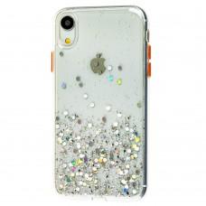 Чехол для iPhone Xr Glitter Bling прозрачный