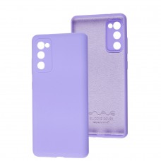 Чохол для Samsung Galaxy S20 FE (G780) Wave camera Full light purple