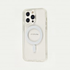 Чехол для iPhone 15 Pro Max Berlia crystal MagSafe прозрачный