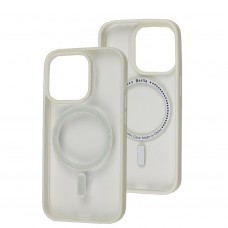 Чохол для iPhone 14 Pro Berlia Color MagSafe white