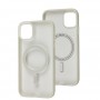 Чехол для iPhone 11 Berlia Color MagSafe white
