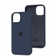 Чехол для iPhone 14 New silicone case midnighte blue