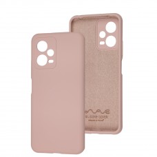 Чехол для Xiaomi Poco X5 / Note 12 5G Wave camera Full pink sand