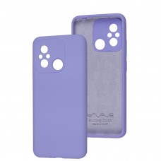 Чехол для Xiaomi Redmi 12C/11A/Poco C55 Wave camera Full light purple