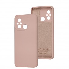 Чохол для Xiaomi Redmi 12C / 11A / Poco C55 Wave camera Full pink sand