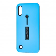 Чехол для Samsung Galaxy A10 (A105) Kickstand голубой