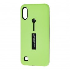 Чехол для Samsung Galaxy A10 (A105) Kickstand зеленый