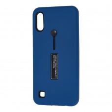 Чехол для Samsung Galaxy A10 (A105) Kickstand темно-синий
