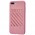 Чехол для iPhone 7 Plus / 8 Plus off-white leather розовый