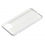 Чехол для iPhone 11 Pro Max off-white leather белый
