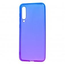 Чехол для Xiaomi Mi 9 SE Gradient Design фиолетово-синий