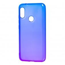 Чехол для Xiaomi Redmi 6 Pro / Mi A2 Lite Gradient Design фиолетово-синий