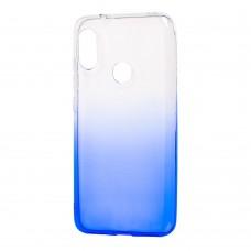 Чехол для Xiaomi Redmi 6 Pro / Mi A2 Lite Gradient Design бело-голубой