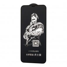 Защитное стекло для iPhone Xr / 11 King Fire черное (OEM)