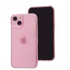 Чехол для iPhone 13 Frame shine pink
