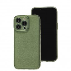 Чехол для iPhone 13 Pro Frame shine green