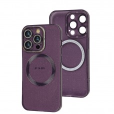 Чехол для iPhone 14 Pro Berlia Dazzling Gradient MagSafe purple