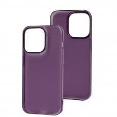Чехол для iPhone 14 Pro Berlia Ice purple