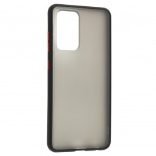 Чехол для Samsung Galaxy A52 (A526) LikGus Maxshield черный / красный