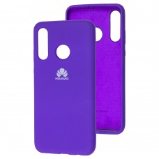 Чехол для Huawei P30 Lite Silicone Full фиолетовый