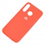 Чохол для Huawei P30 Lite Silicone Full помаранчевий