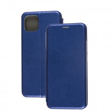 Чехол книжка Premium для Samsung Galaxy A03 (A035) синий